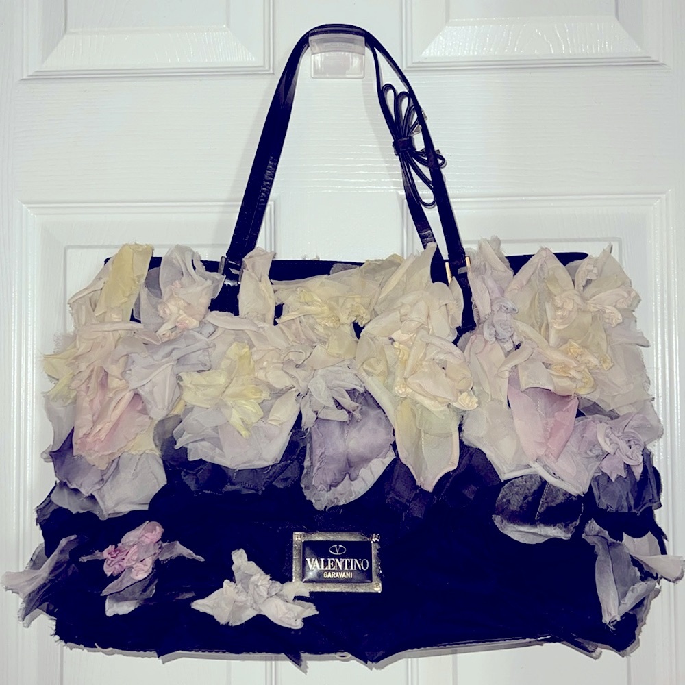 The VALENTINO NYMPHE GARDEN TOTE Y2K (2011)